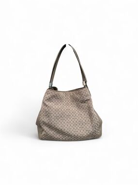 Coach Op Art Needlepoint Madison Phoebe Shoulder Bag